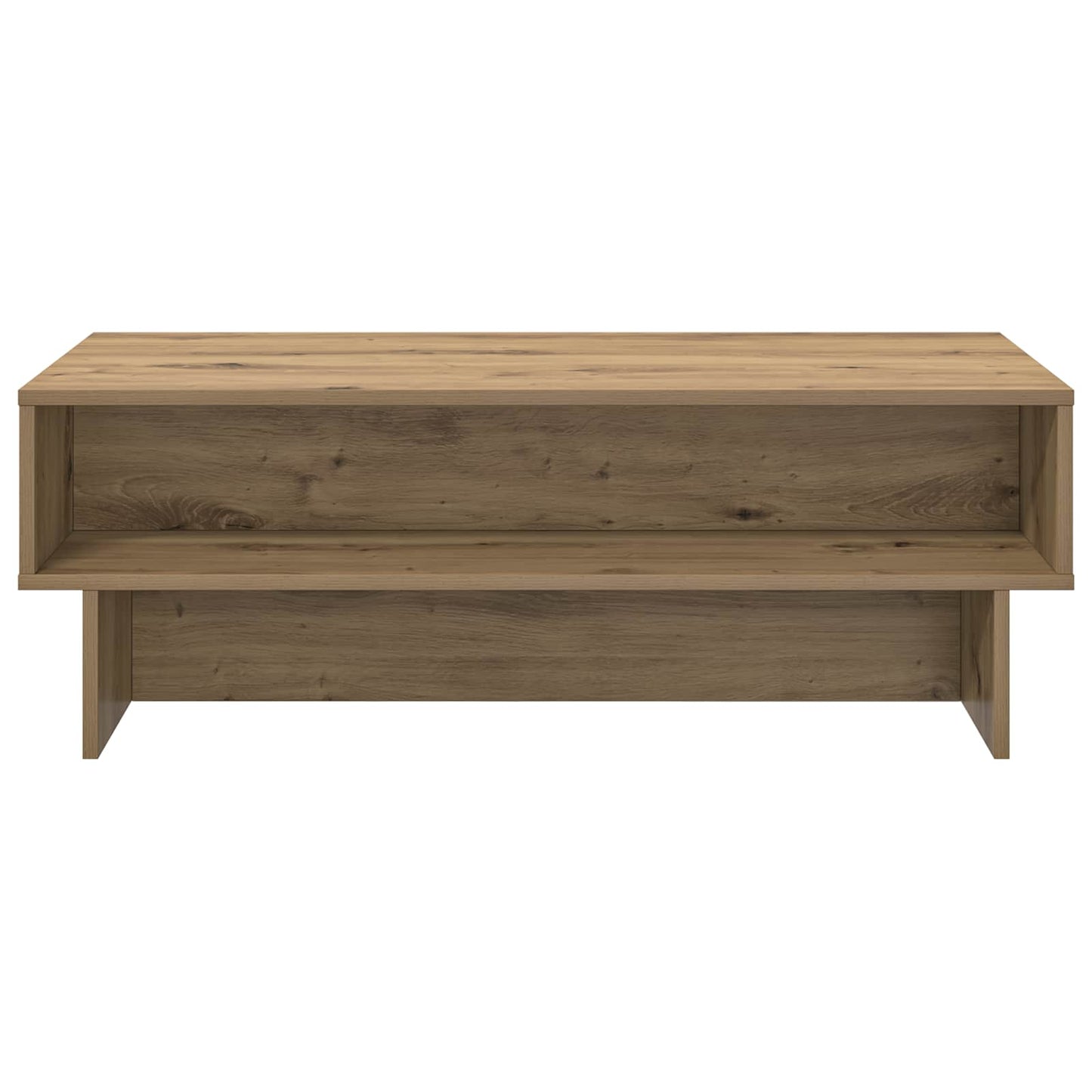 Sofabord Artisan Egetræ 100 x 46 x 35 cm Konstrueret træ
