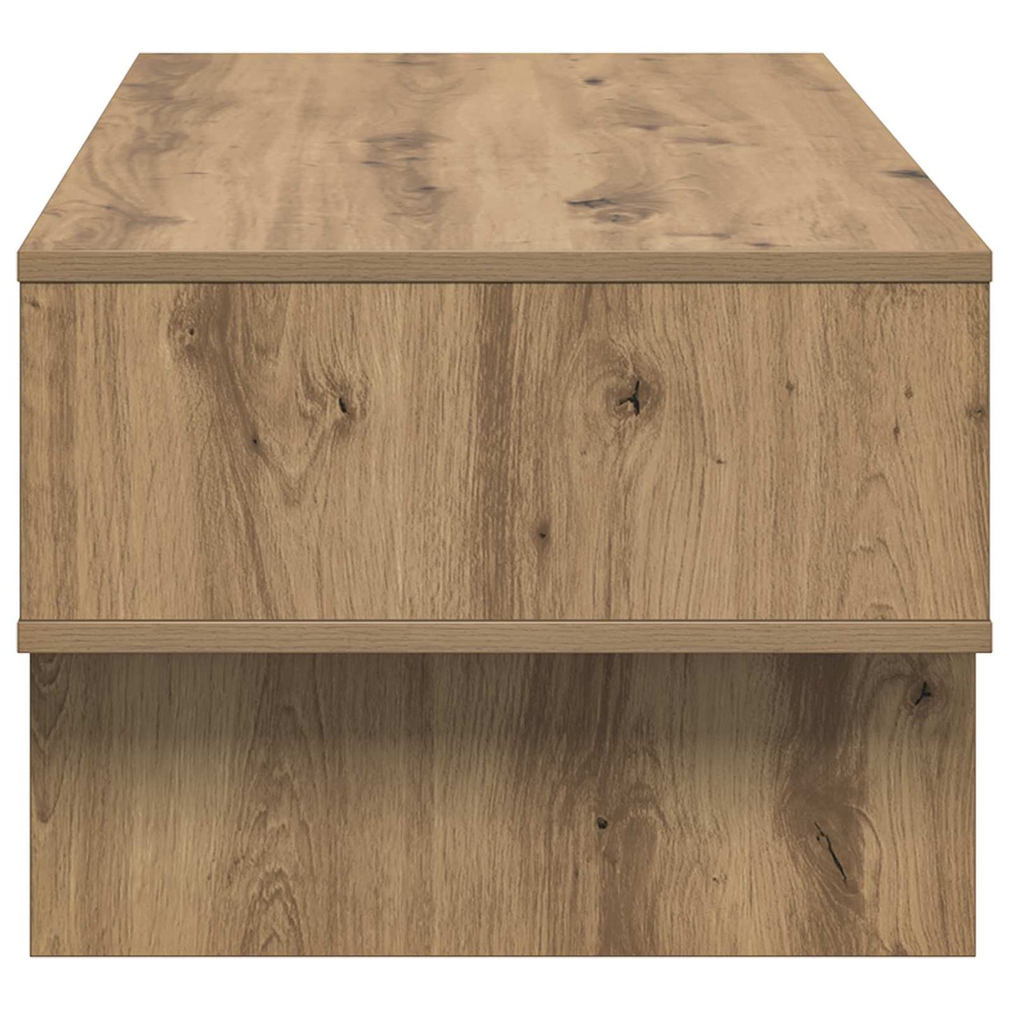 Sofabord Artisan Egetræ 100 x 46 x 35 cm Konstrueret træ