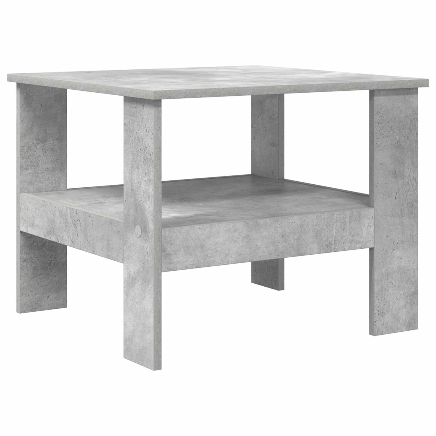 Sofabord Beton Grå 57 x 55 x 45 cm Konstrueret træ