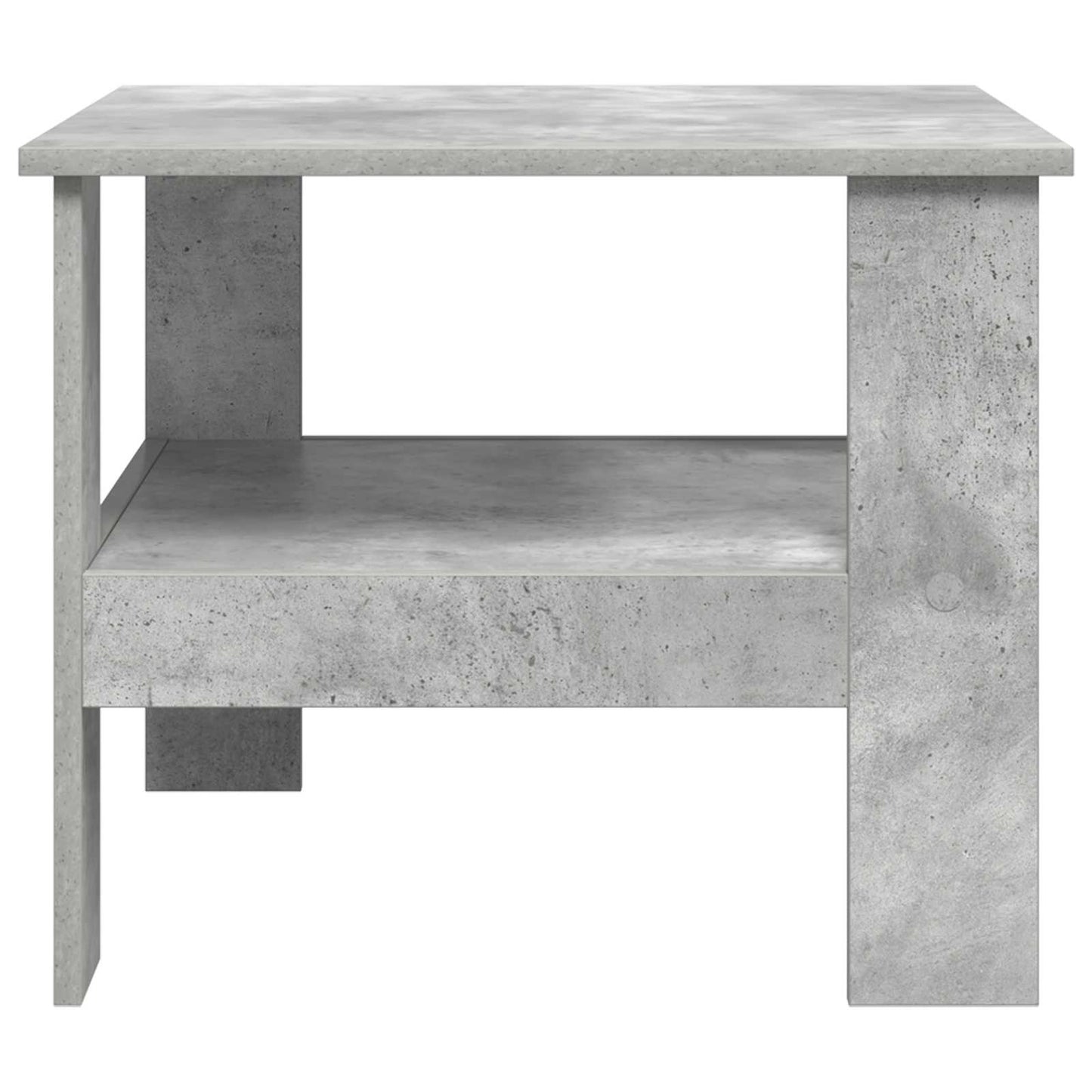 Sofabord Beton Grå 57 x 55 x 45 cm Konstrueret træ
