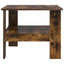 Sofabord Røget eg 57 x 55 x 45 cm Konstrueret træ
