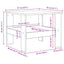 Sofabord Gammelt træ 57 x 55 x 45 cm Konstrueret træ