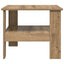 Sofabord Artisan Egetræ 57 x 55 x 45 cm Konstrueret træ