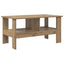 Sofabord Artisan Egetræ 90 x 50 x 45 cm Konstrueret træ