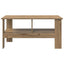 Sofabord Artisan Egetræ 90 x 50 x 45 cm Konstrueret træ