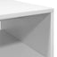 Sofabord Hvid 60 x 50 x 40 cm Konstrueret træ