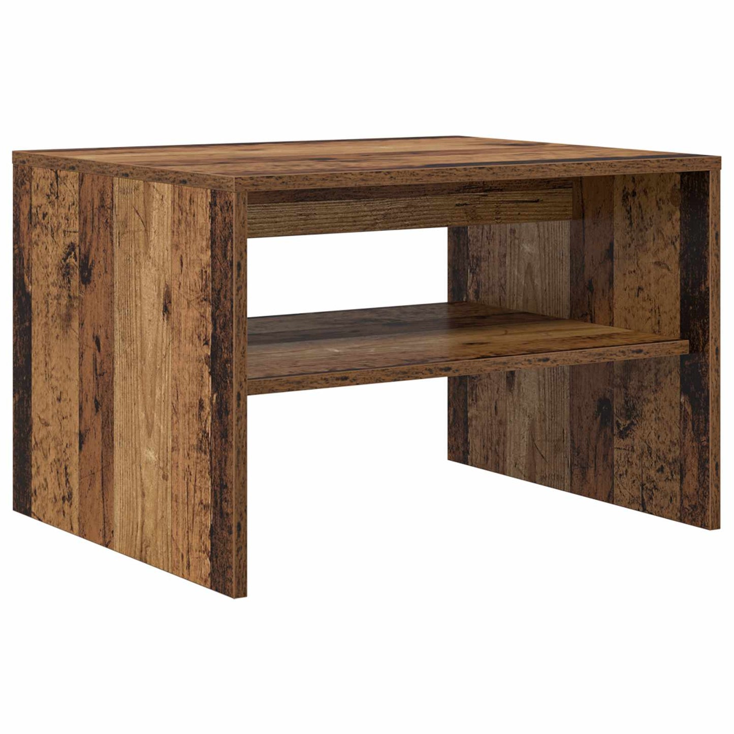 Sofabord Gammelt træ 60 x 50 x 40 cm Konstrueret træ
