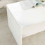 Sofabord Hvid 80 x 50 x 40 cm Konstrueret træ