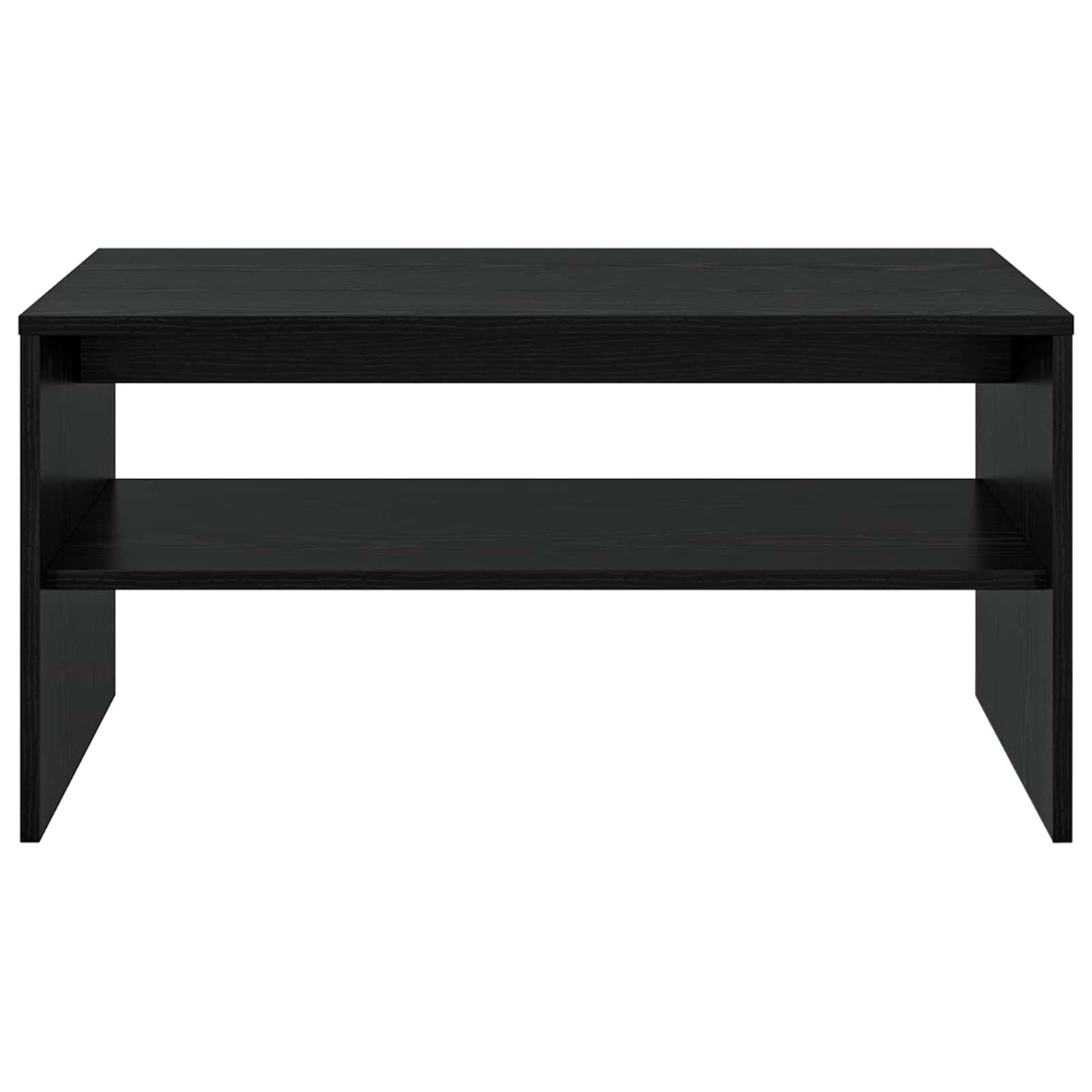 Sofabord Sort eg 80 x 50 x 40 cm Konstrueret træ