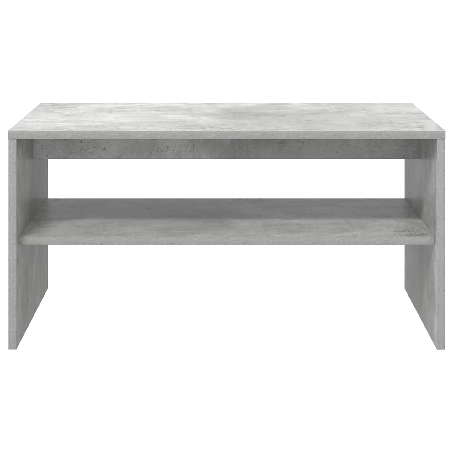 Sofabord Beton Grå 80 x 50 x 40 cm Konstrueret træ