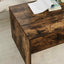 Sofabord Røget eg 80 x 50 x 40 cm Konstrueret træ