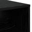Sofabord Sort eg 100 x 50 x 40 cm Konstrueret træ