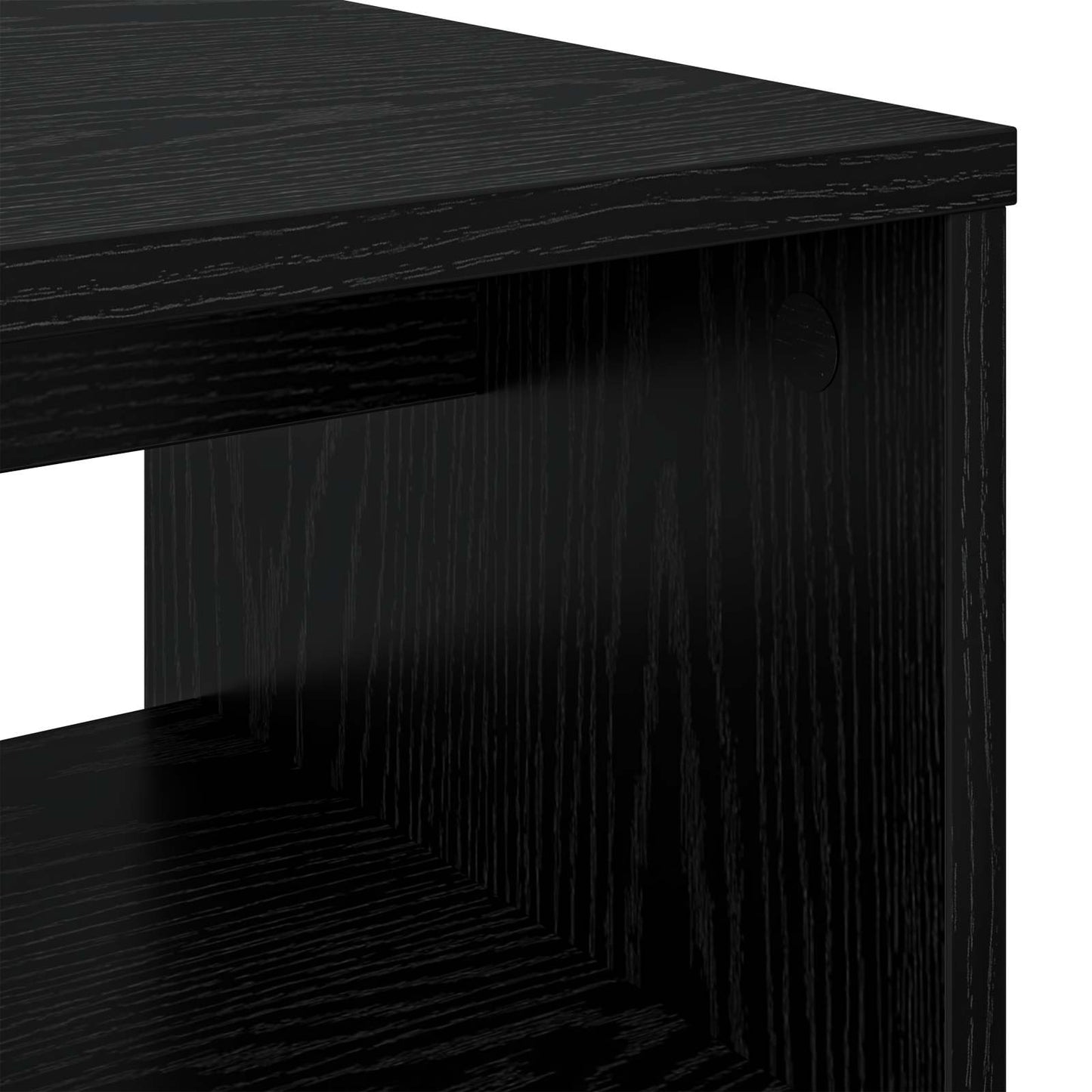 TV-skab Sort eg 60 x 35 x 40 cm Konstrueret træ