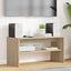 TV-skab Sonoma eg 80 x 35 x 40 cm Konstrueret træ