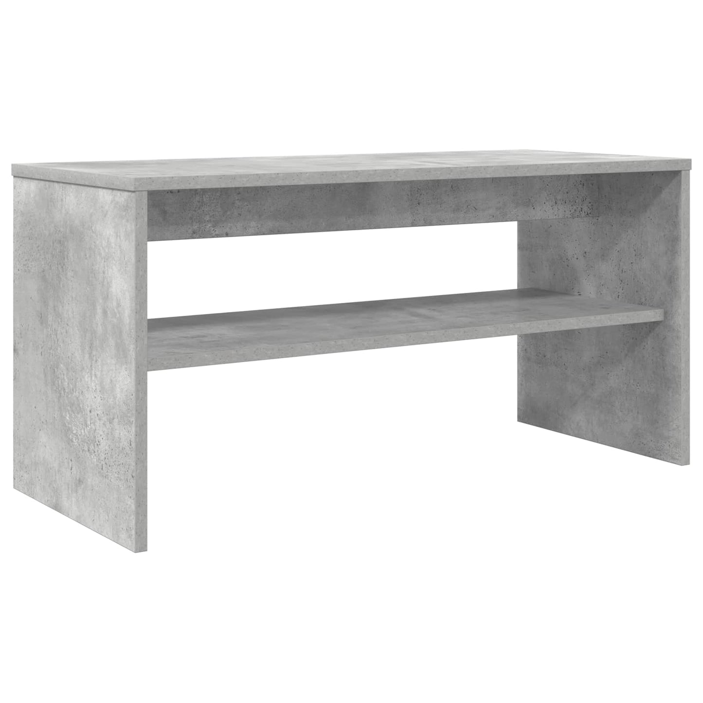TV-skab Beton Grå 80 x 35 x 40 cm Konstrueret træ