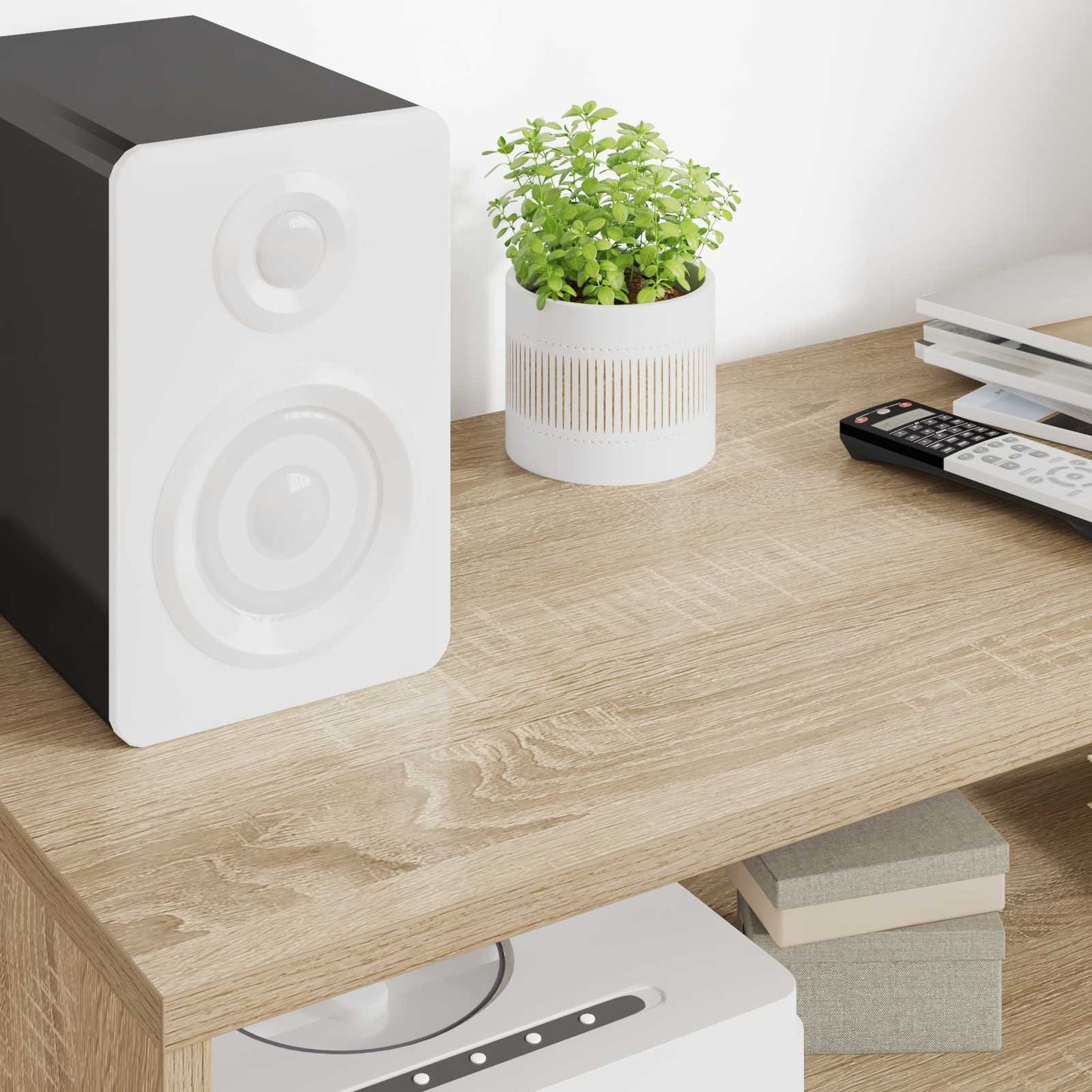 TV-skab Sonoma eg 100 x 35 x 40 cm Konstrueret træ