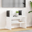 TV-skab Hvid 60 x 30 x 40 cm Konstrueret træ