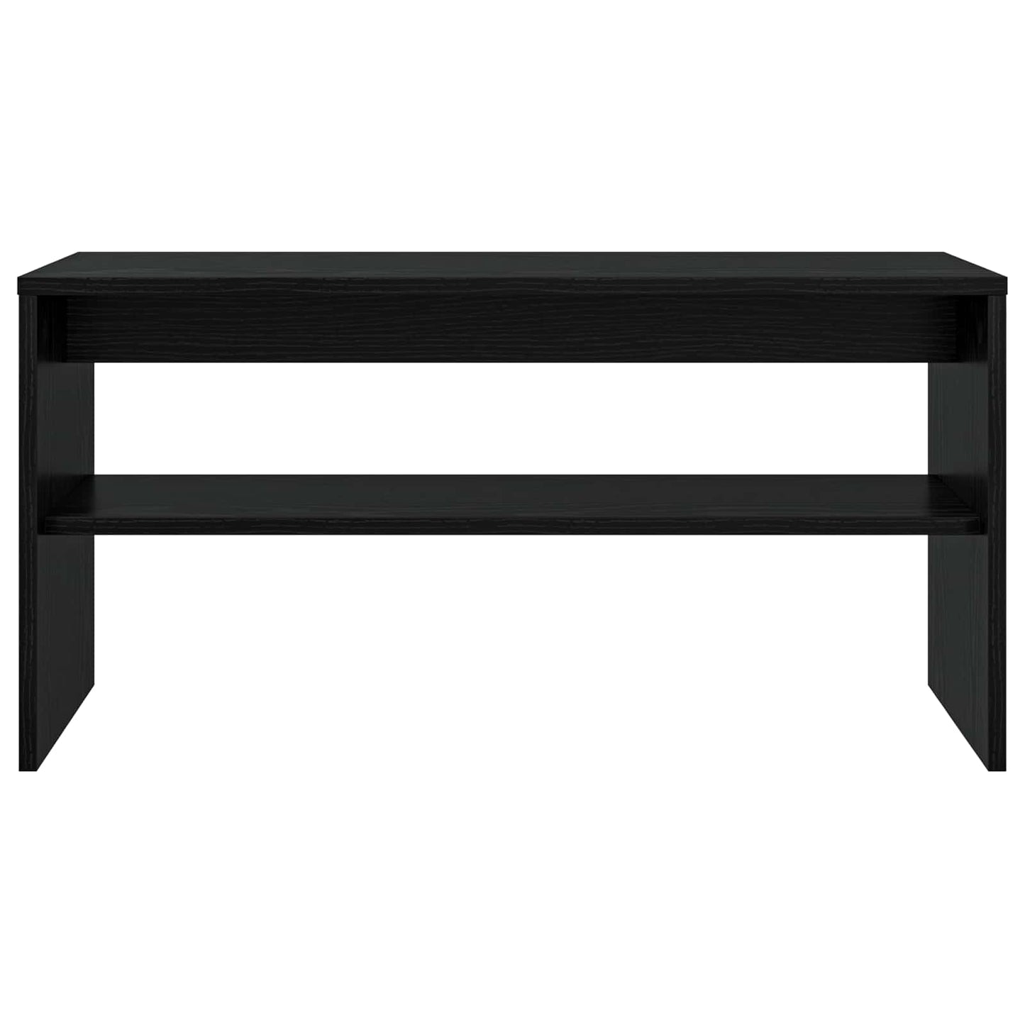 TV-skab Sort eg 80 x 30 x 40 cm Konstrueret træ