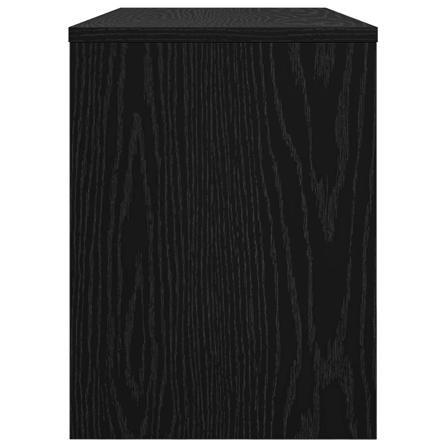 TV-skab Sort eg 80 x 30 x 40 cm Konstrueret træ