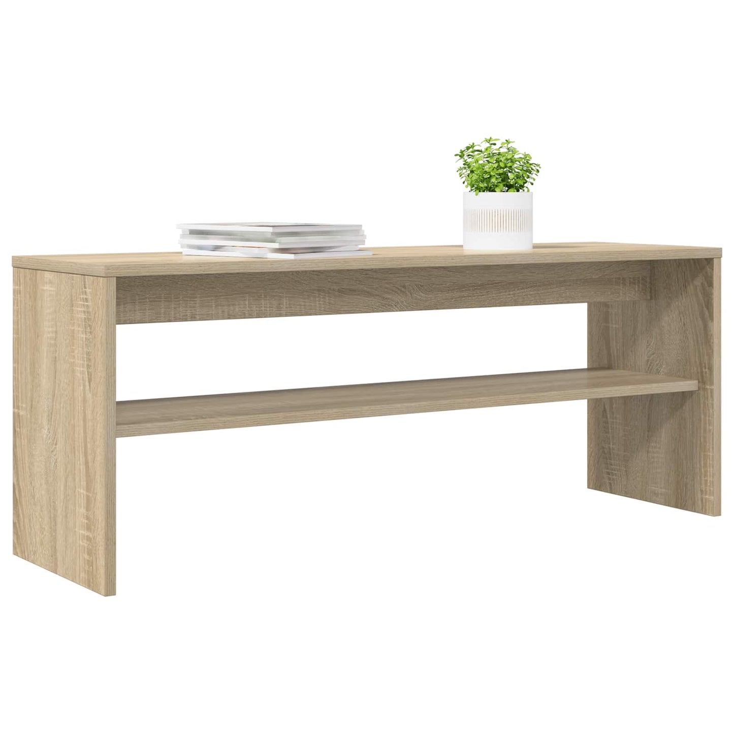 TV-skab Sonoma eg 100 x 30 x 40 cm Konstrueret træ