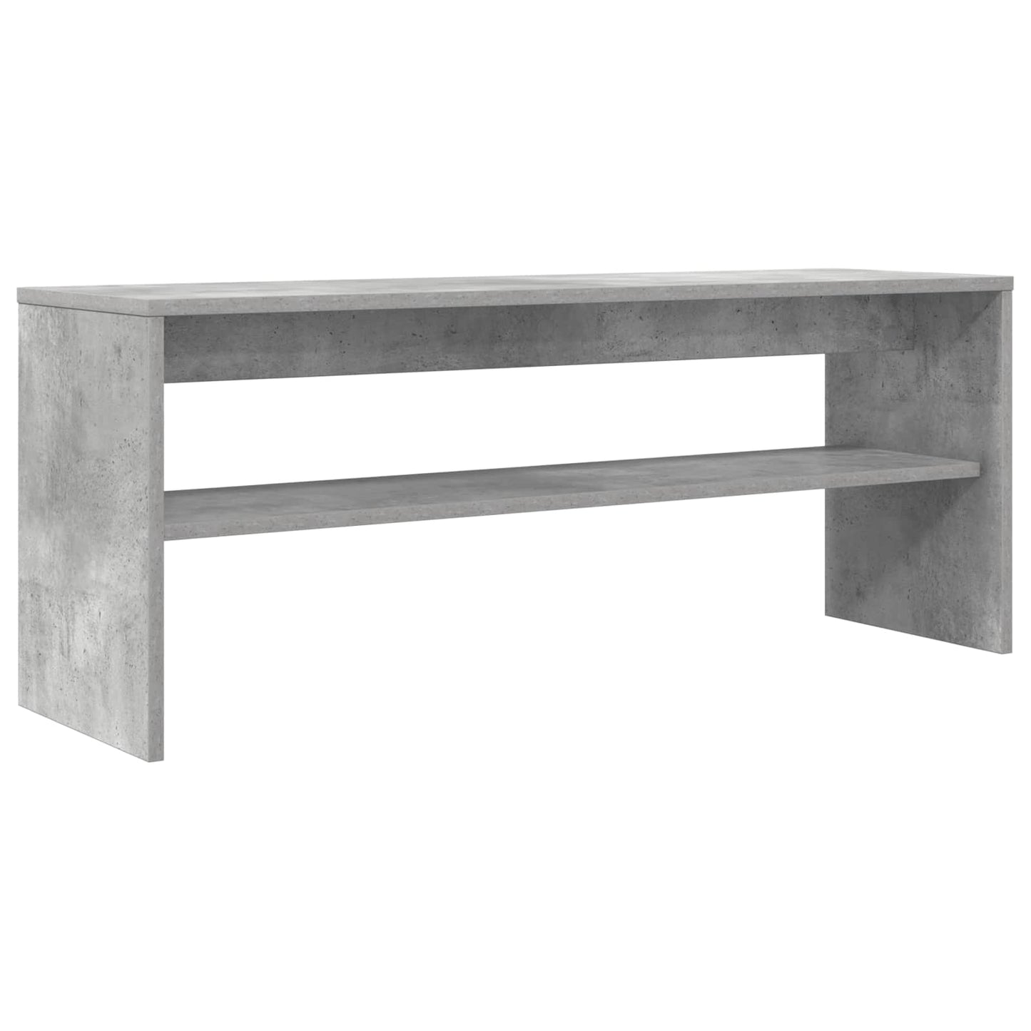 TV-skab Beton Grå 100 x 30 x 40 cm Konstrueret træ