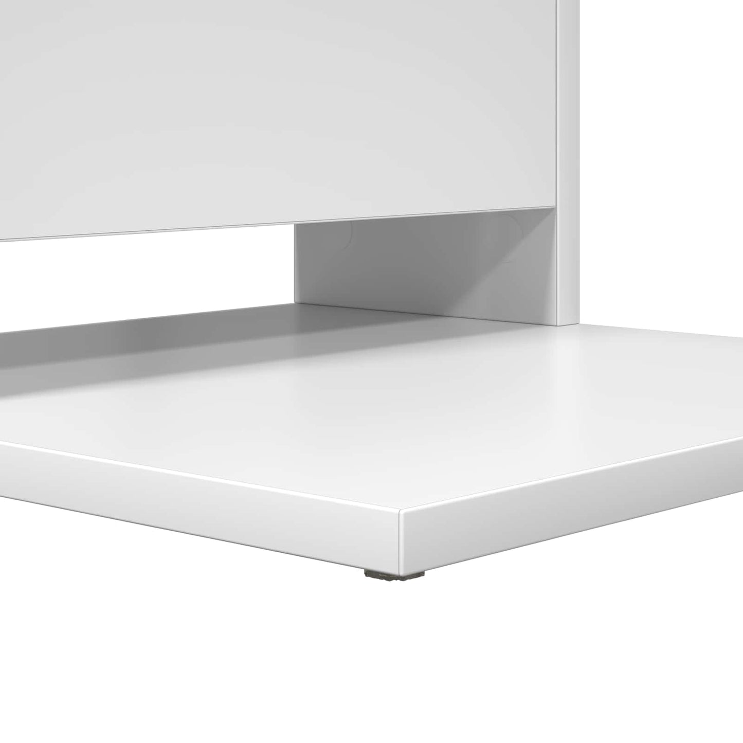 Sidebord Hvid 40 x 35 x 60,5 cm Konstrueret træ