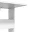 Sidebord Hvid 40 x 35 x 60,5 cm Konstrueret træ