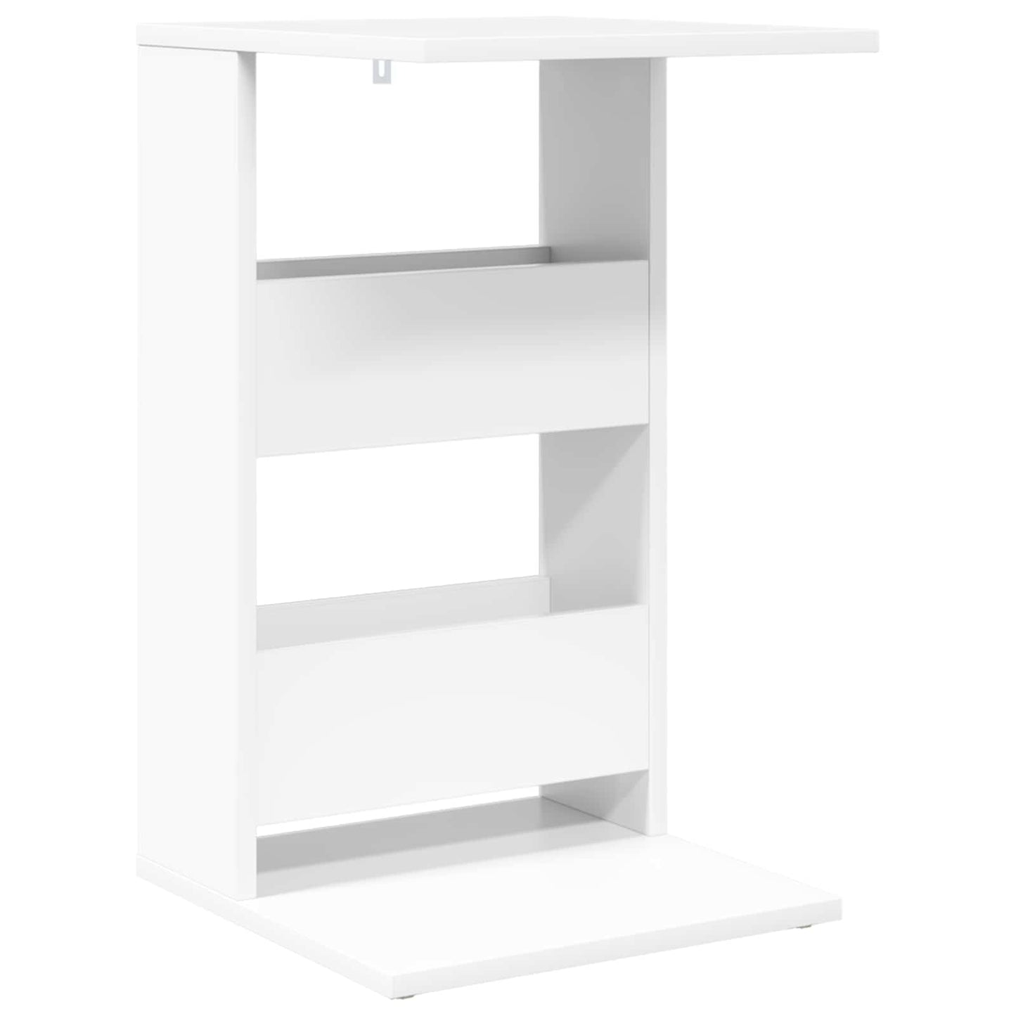 Sidebord Hvid 40 x 35 x 60,5 cm Konstrueret træ