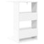 Sidebord Hvid 40 x 35 x 60,5 cm Konstrueret træ