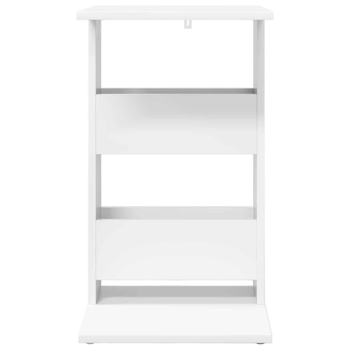 Sidebord Hvid 40 x 35 x 60,5 cm Konstrueret træ