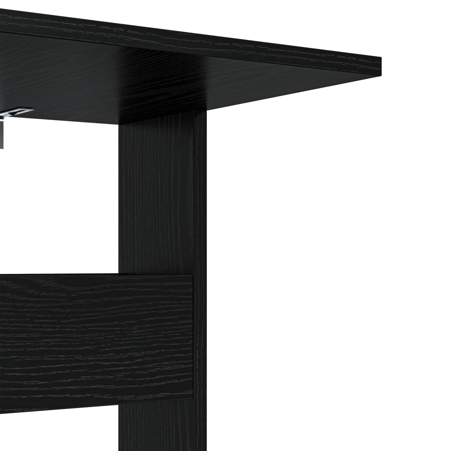 Sidebord Sort eg 40 x 35 x 60,5 cm Konstrueret træ