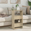 Sidebord Sonoma eg 40 x 35 x 60,5 cm Konstrueret træ
