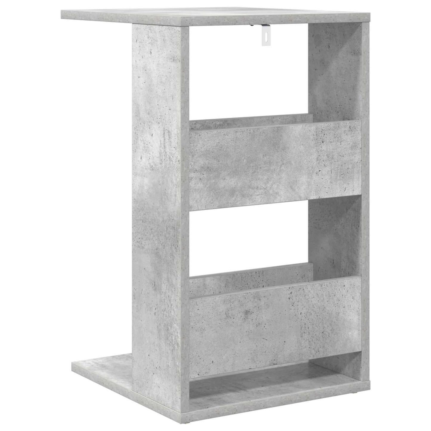 Sidebord Beton Grå 40 x 35 x 60,5 cm Konstrueret træ