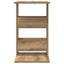 Sidebord Artisan Egetræ 40 x 35 x 60,5 cm Konstrueret træ