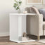 Sidebord Hvid 45 x 40 x 62,5 cm Konstrueret træ
