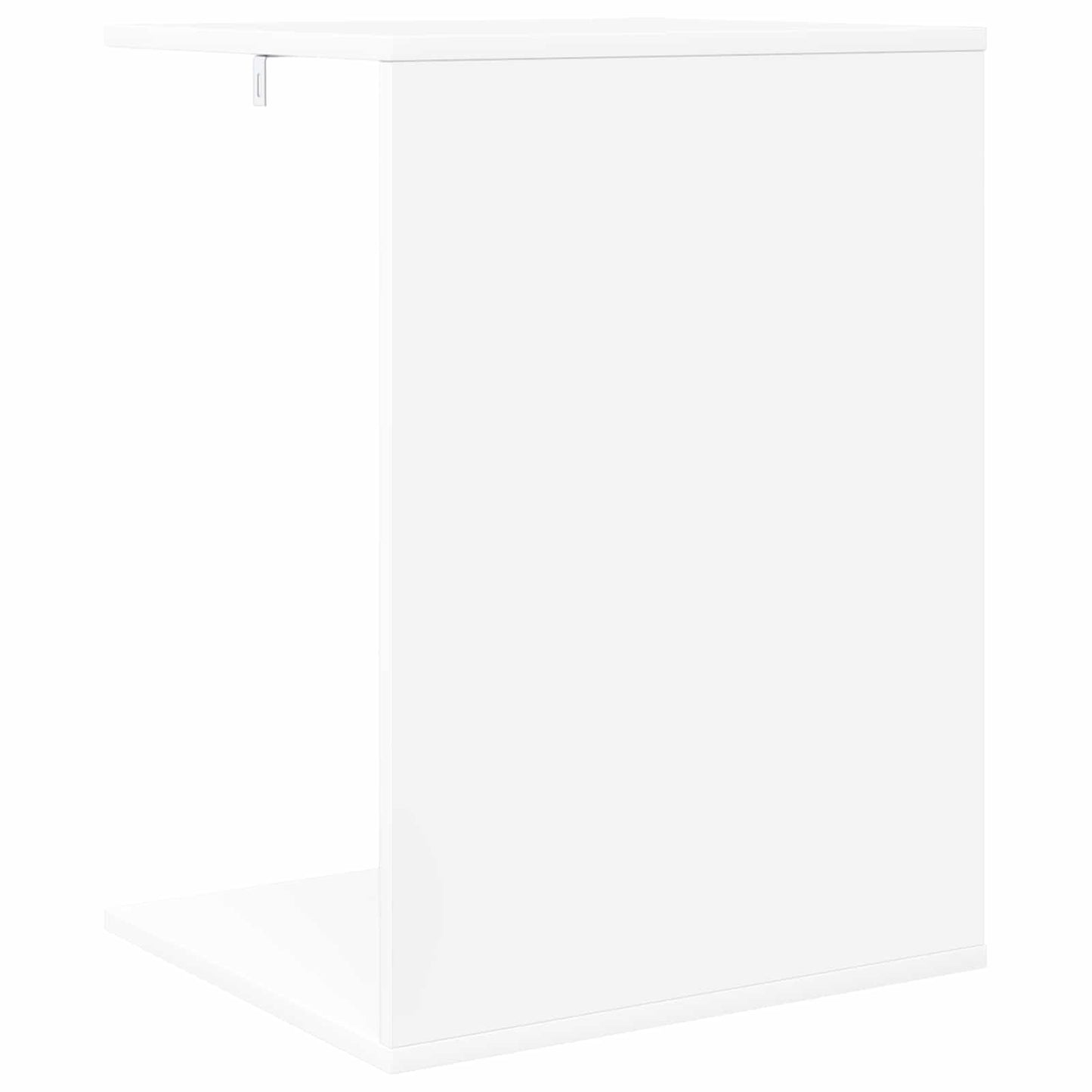Sidebord Hvid 45 x 40 x 62,5 cm Konstrueret træ