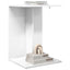 Sidebord Hvid 45 x 40 x 62,5 cm Konstrueret træ