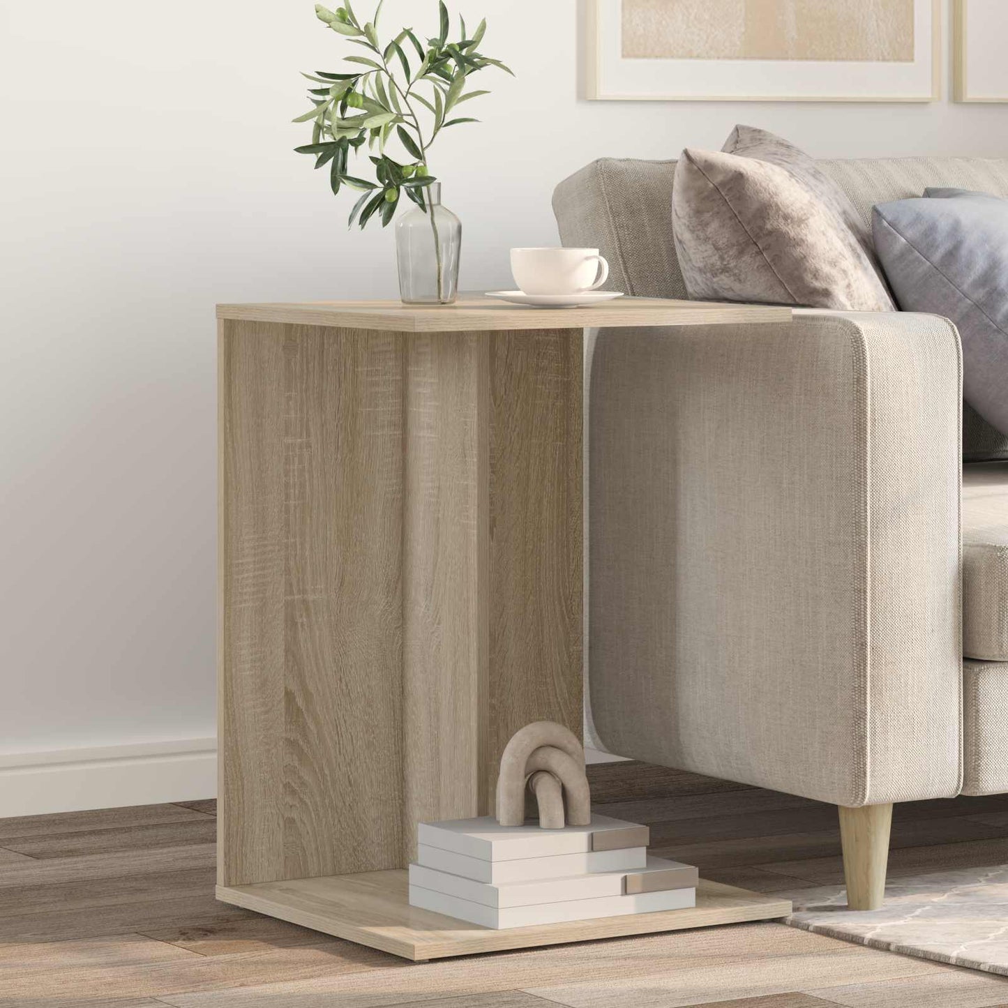 Sidebord Sonoma eg 45 x 40 x 62,5 cm Konstrueret træ