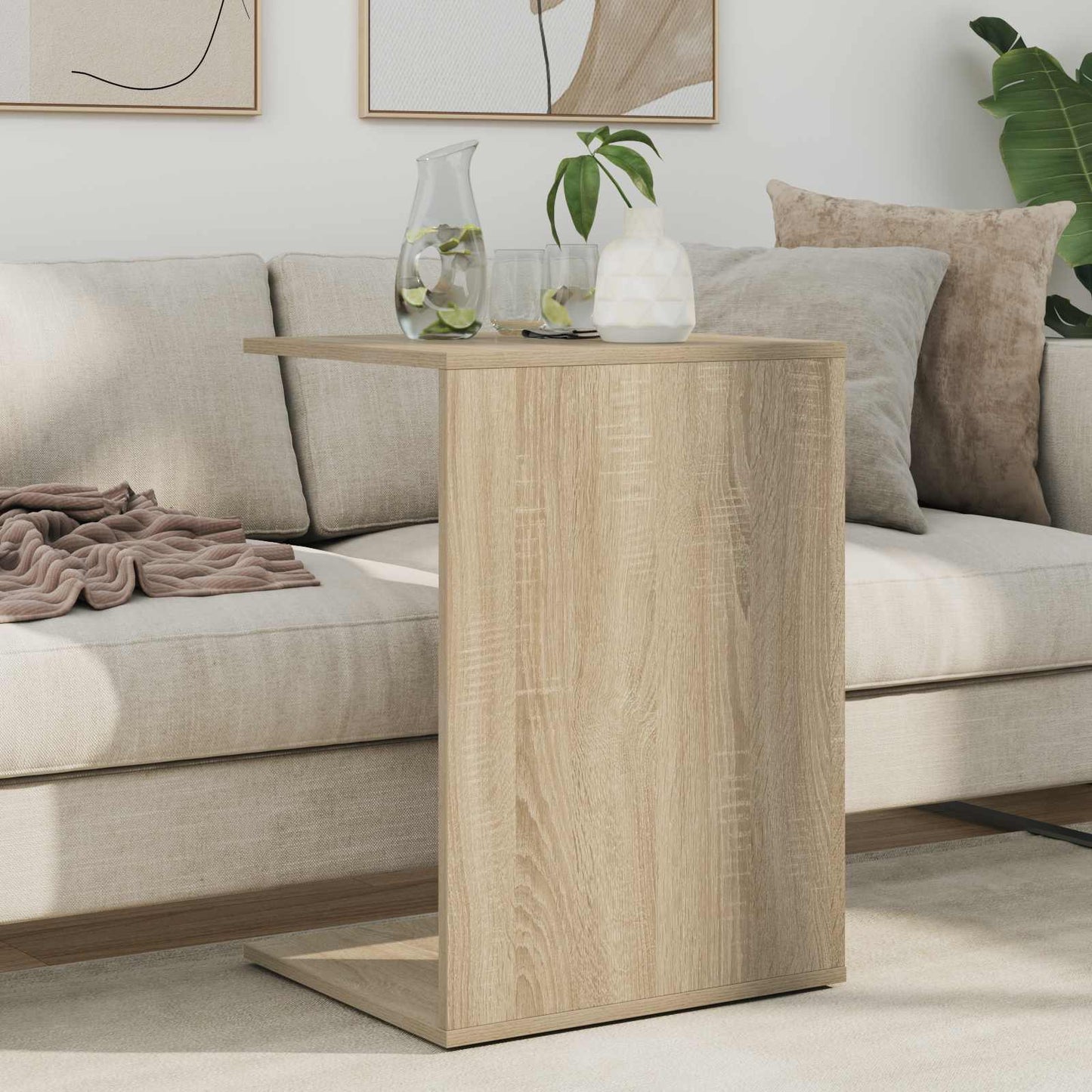 Sidebord Sonoma eg 45 x 40 x 62,5 cm Konstrueret træ