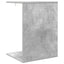 Sidebord Beton Grå 45 x 40 x 62,5 cm Konstrueret træ