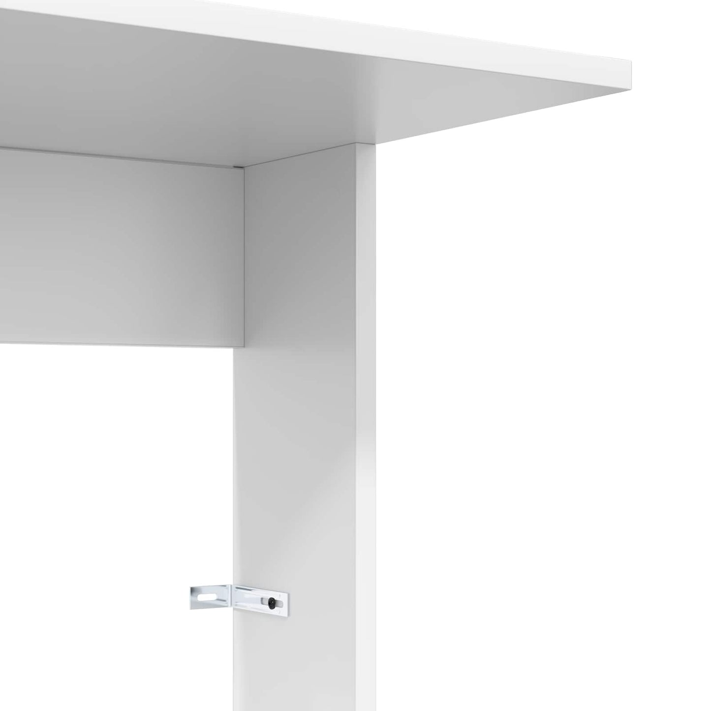 Sidebord Hvid 40 x 38 x 62,5 cm Konstrueret træ