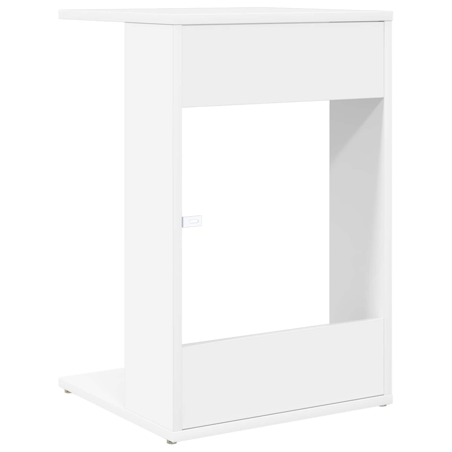 Sidebord Hvid 40 x 38 x 62,5 cm Konstrueret træ