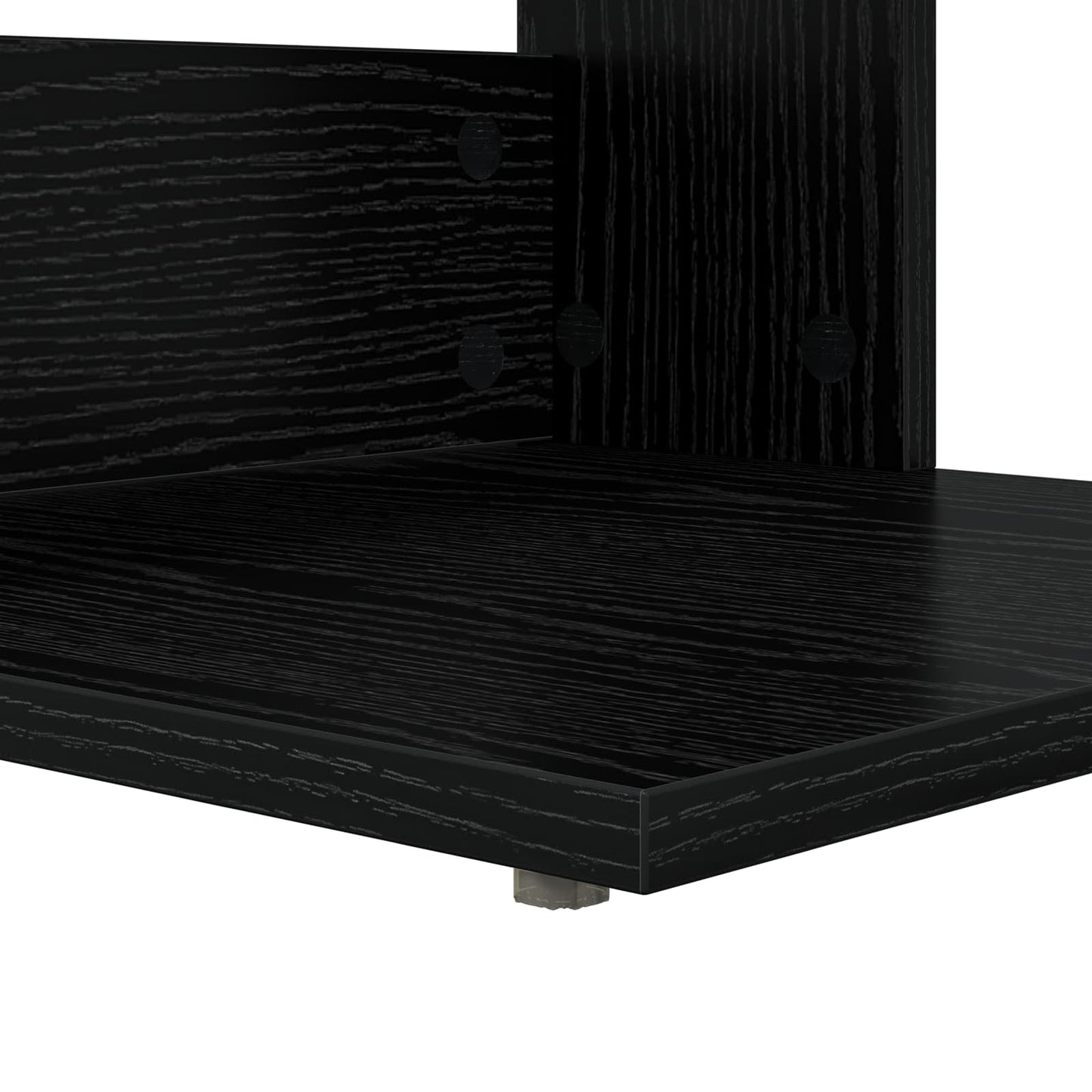 Sidebord Sort eg 40 x 38 x 62,5 cm Konstrueret træ