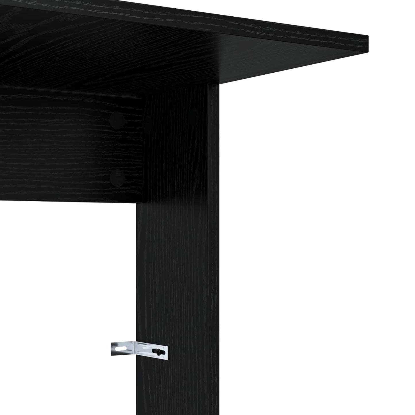 Sidebord Sort eg 40 x 38 x 62,5 cm Konstrueret træ