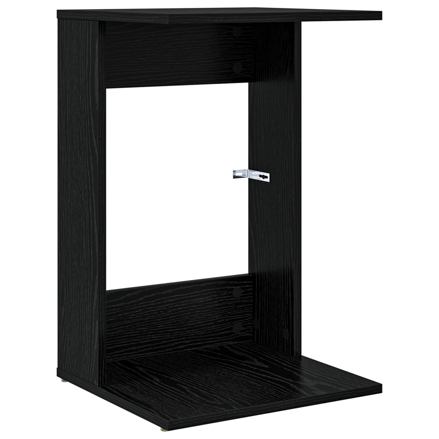 Sidebord Sort eg 40 x 38 x 62,5 cm Konstrueret træ