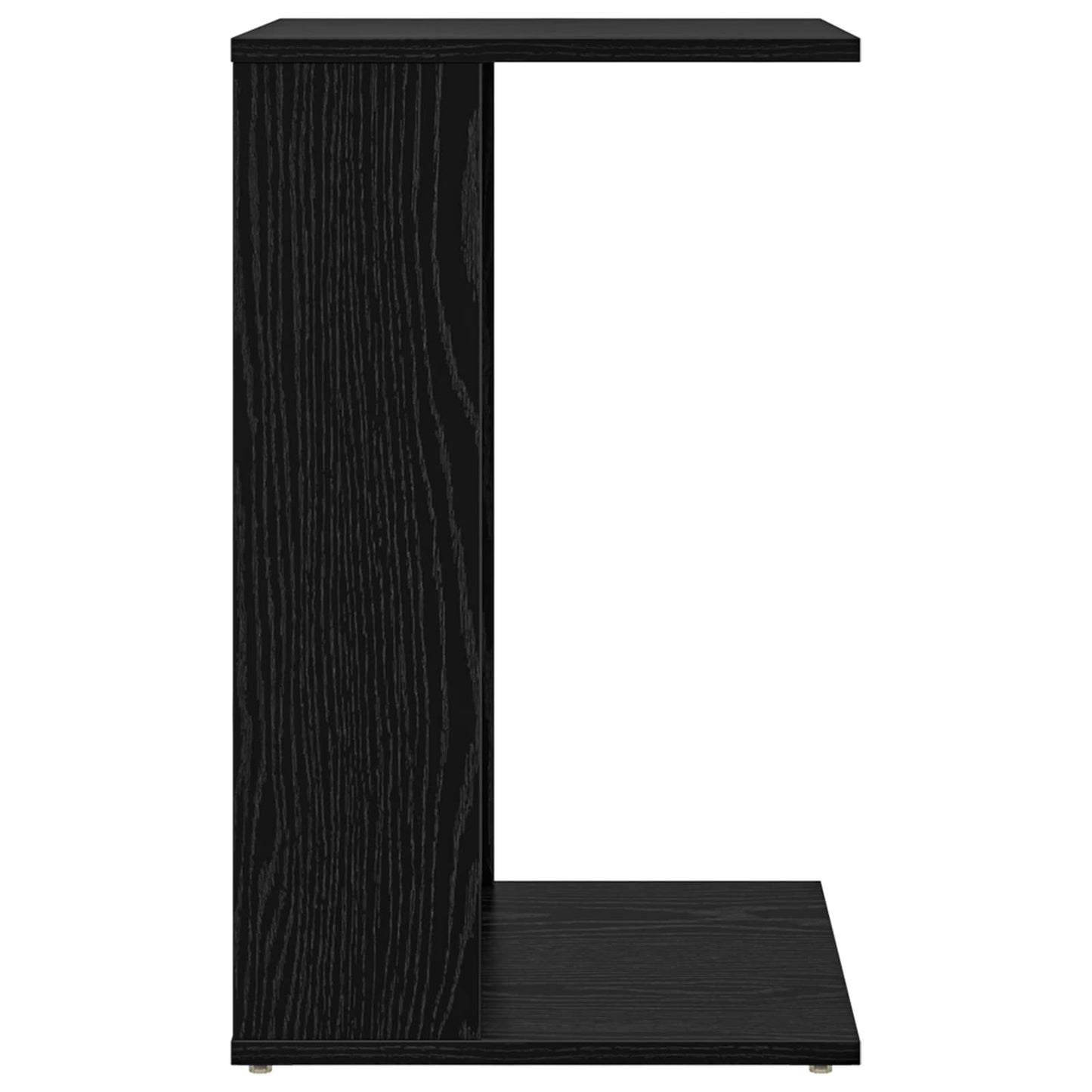 Sidebord Sort eg 40 x 38 x 62,5 cm Konstrueret træ