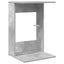 Sidebord Beton Grå 40 x 38 x 62,5 cm Konstrueret træ