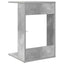 Sidebord Beton Grå 40 x 38 x 62,5 cm Konstrueret træ
