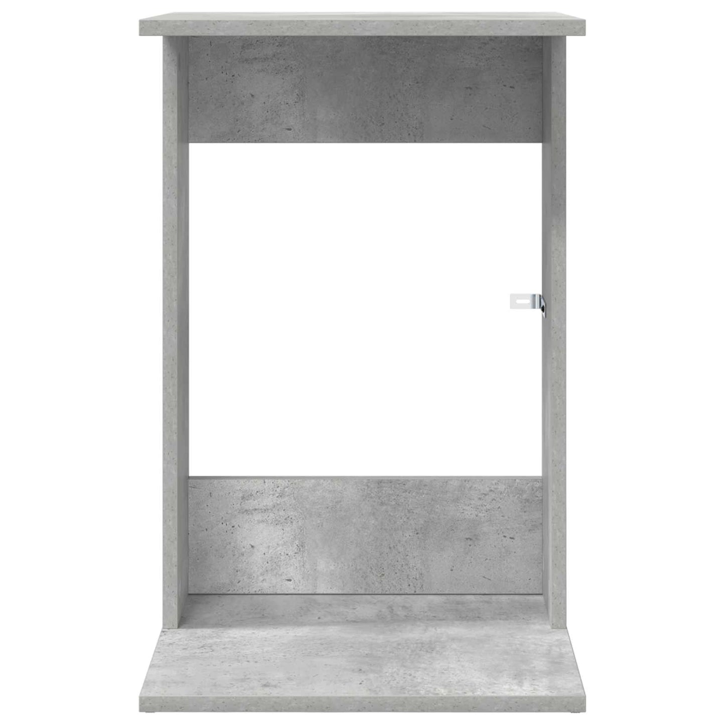 Sidebord Beton Grå 40 x 38 x 62,5 cm Konstrueret træ