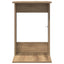 Sidebord Artisan Egetræ 40 x 38 x 62,5 cm Konstrueret træ